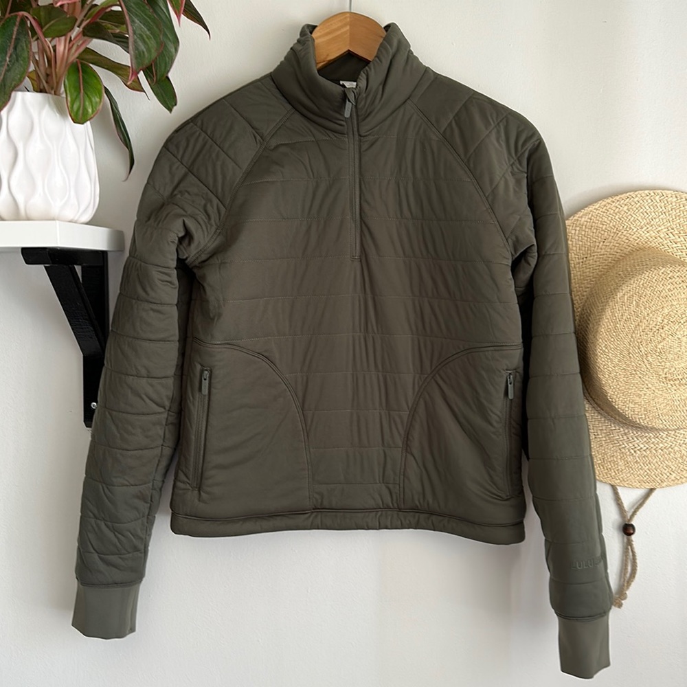 Lululemon Quarter-zip athletic jacket
